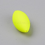 Foam Fishing Foam Float Fishing Rig Float, Foam Oval Indicator, Fish Accessories, Yellow, 17x8.5mm, Hole: 1mm, 10pcs/bag(FIND-WH0072-11B)