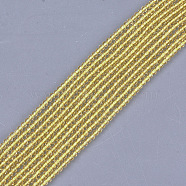 Synthetic Quartz Crystal Beads Strands, Dyed, Faceted, Star Cut Round Beads, Yellow, 2mm, Hole: 0.5mm, about 215pcs/strand, 14.7 inch(G-T119-05E)