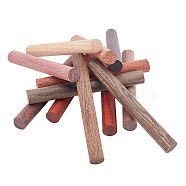 Elite 12 Pcs 12 Colors Wood Stick, for Pen Making, Column, Mixed Color, 1pc/color(WOOD-PH0001-51)