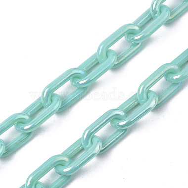 Acrylic Opaque Cable Chains(PACR-N009-002D)-4