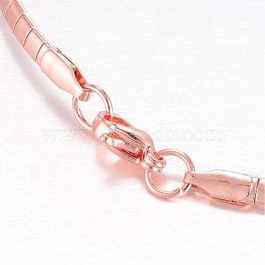 304 Stainless Steel Necklaces(NJEW-D274-01RG)-4