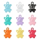 36Pcs 9 Colors Spray Painted Alloy Charms(X1-FIND-LS0001-55)-1