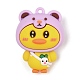 Cartoon Duckling Plastic Pendants(FIND-R100-03D)-1