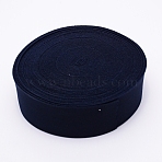 Polyester Flat Elastic Rubber Band, Webbing Garment Sewing Accessories, Prussian Blue, 50mm(EC-WH0020-02J)