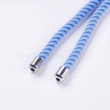Nylon Twisted Cord Bracelet Making(MAK-F018-03P-RS)-4