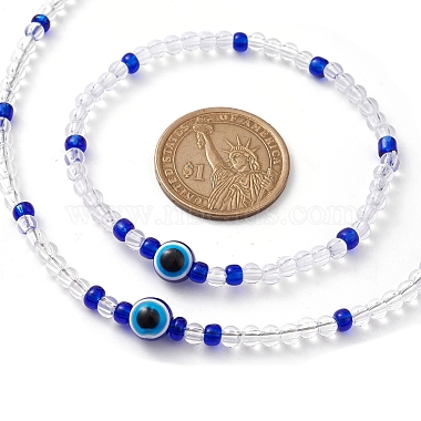 conjunto de joyas de mal de ojo(SJEW-JS01290)-3