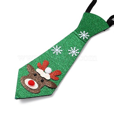 cravate en tissus non tissés sur le thème de Noël(AJEW-L092-A03)-3