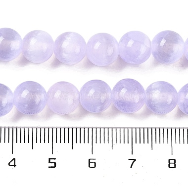 nat&uuml;rliche Selenitperlenstr&auml;nge(G-C142-01B-02)-5