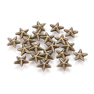 13mm Star Beads