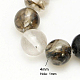 Black Watermelon Stone Glass Beads Strands(G-G152-4mm-4)-1