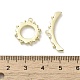 Brass Micro Pave Cubic Zirconia Toggle Clasps(KK-C048-07G)-4