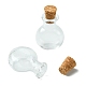 6Pcs Clear Mini High Borosilicate Glass Bottle Bead Containers(AJEW-FS0001-09A)-3
