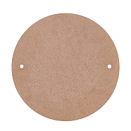 MDF Wood Boards, Ceramic Clay Drying Board, Ceramic Making Tools, Camel, 299x12mm, Hole: 12mm(CELT-WH0001-04)
