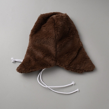 Parrot Plush Nest Bird Warm Shawl, Coconut Brown, 200x215x10mm