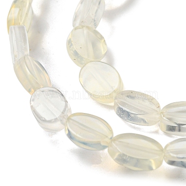 Yellow Watermelon Stone Glass Beads Strands(G-M420-H16-03)-4