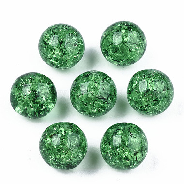 Transparent Crackle Acrylic Round Beads Strands(X-CCG-R002-12mm-08)-2