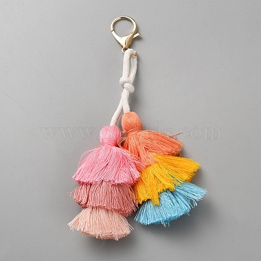 Polyester Pendant Decorations(KEYC-WH20816-004G)-1