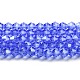 Transparent Electroplate Glass Beads Strands(GLAA-F029-4mm-C07)-1