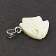 Natural Trochid Shell/Trochus Shell Pendants(SSHEL-K027-07)-3