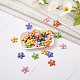 40 piezas 5 colgantes de resina de colores(RESI-TA0001-40)-5