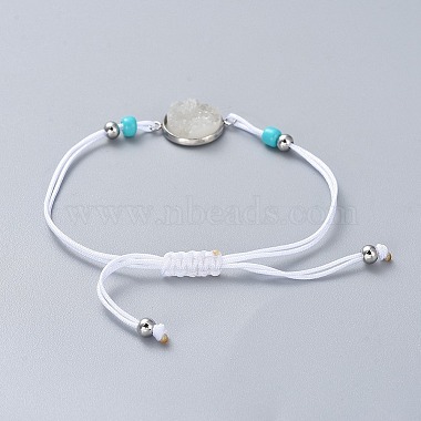Adjustable Nylon Thread Braided Beads Bracelets(X-BJEW-JB04440)-5