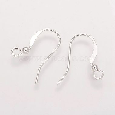 Brass French Earring Hooks(KK-Q365-S-NF)-2