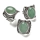 Natural Green Aventurine Adjustable Rings(RJEW-I108-02AS-08)-4