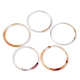 Dyed Natural Dendritic Agate Simple Plain Bangle for Women(FIND-PW0021-09B-09)-4