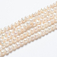 Natural Cultured Freshwater Pearl Beads Strands(PEAR-L001-F-08)-5