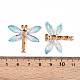 Gradient Color Transparent Resin Pendants(RESI-YW0004-05E)-3