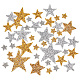 Elite 42Pcs 10 Style Star Glitter Hotfix Rhinestone(FIND-PH0017-02)-1