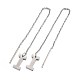 304 Stainless Steel Stud Earrings(EJEW-L205-01I)-2