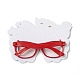 feutre brésil carnaval lunettes cadre décoration(AJEW-G044-01C)-2