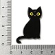 pendentifs acryliques chat noir d'Halloween(MACR-U005-01A)-3