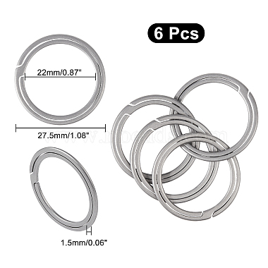 CHGCRAFT Titanium Alloy Split Rings(FIND-CA0004-64)-2