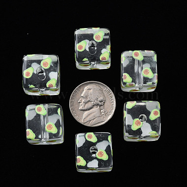 Transparent Printed Acrylic Beads(MACR-S374-08A-05)-3