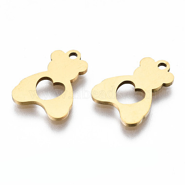 201 Stainless Steel Charms(STAS-Q240-038G)-2