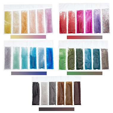 Mixed Color Glass Micro Beads