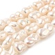 Natural Cultured Freshwater Pearl Beads Strands(PEAR-E016-014)-1