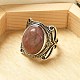 Natural Rhodonite Adjustable Rings(RJEW-I108-02AS-13)-2