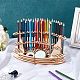 Detachable Wooden Drawing Pencil Display Stands(DIY-WH0488-60)-4