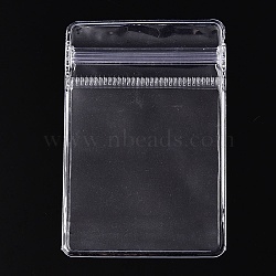 Transparent Plastic Zip Lock Bags, Self Seal Bags, Rectangle, Clear, 6x4x0.15cm(ABAG-T011-03G)