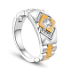 SHEGRACE 925 Sterling Silver Finger Ring(JR540A-03)-1