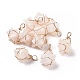 Natural Quartz Crystal Copper Wire Wrapped Pendants(G-B041-02G-19)-2