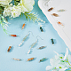 40Pcs 5 Styles Natural Gemstone Copper Wire Wrapped Connector Charms(FIND-FH0005-17)-4
