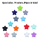 84Pcs 14 Colors Silicone Beads(SIL-CA0001-26)-3