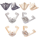 4 Pairs 4 Style Alloy Toe Cap Covers(FIND-GF0005-25)-1