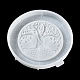 Flat Round with Tree of Life & Runes DIY Wall Decoration Silicone Molds(SIL-F007-04)-3
