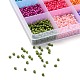180G 15 Colors Baking Paint Glass Seed Beads(SEED-JQ0003-01C-3mm)-4