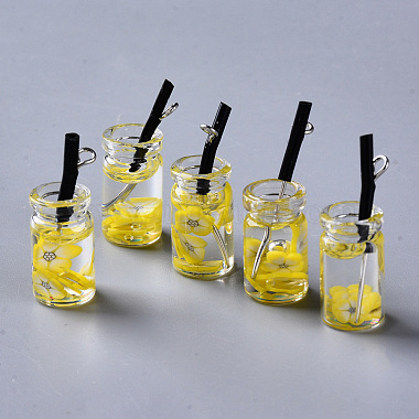 Glass Bottle Pendants(X-GLAA-S181-11)-3